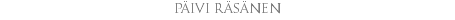 päivi räsänen